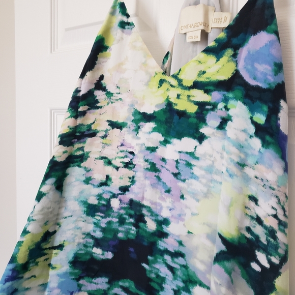 100% silk Cynthia Rowley dress - Picture 2 of 3